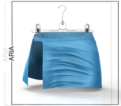 Objtolatya Knit Midi Skirt Sky Captain main image 0